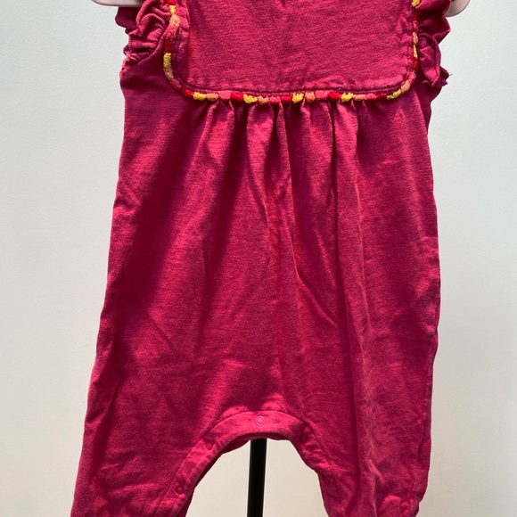 Tea Collection Pink Ruffle Bodysuit - Picture 5 of 15